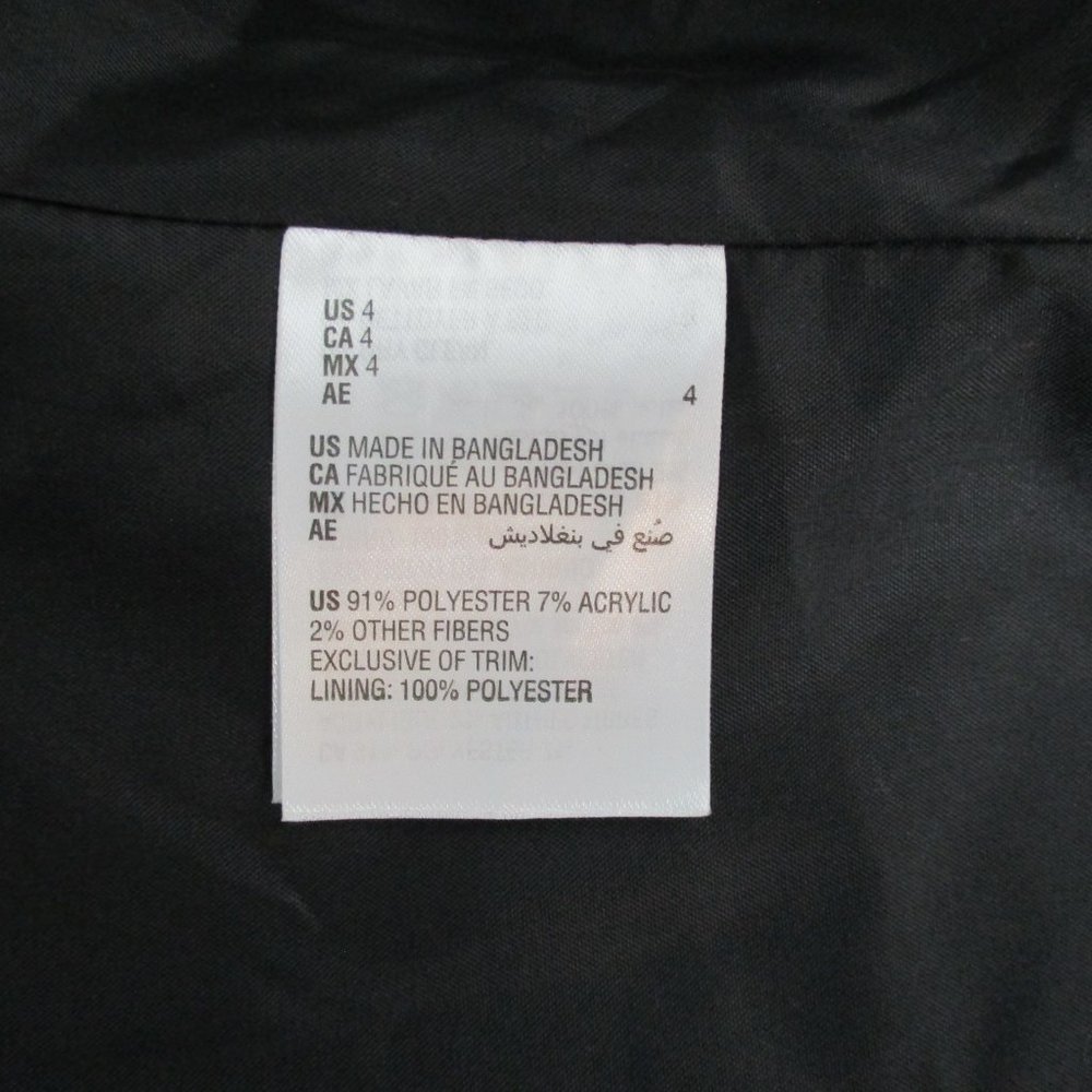 Bar III Suit Separates Houndstooth Jacket - Picture 9 of 9